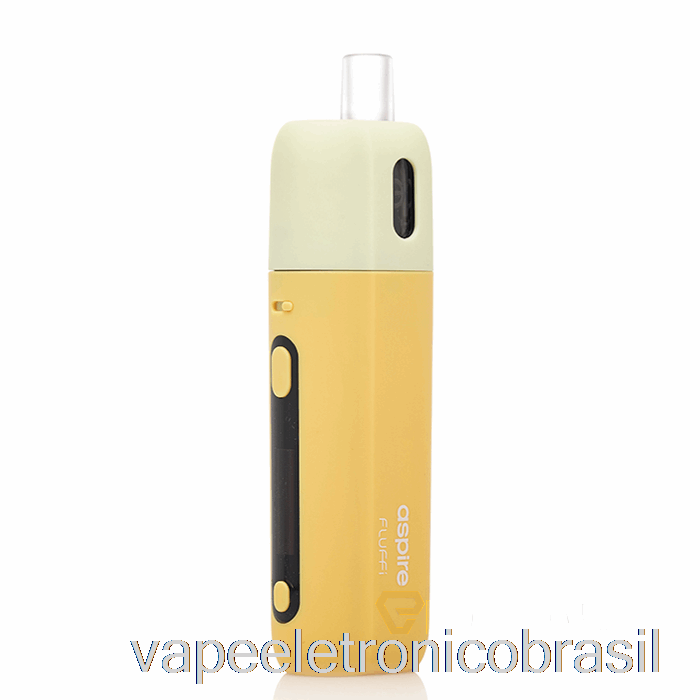 Vape Recarregável Aspire Fluffi 20w Pod System Amarelo